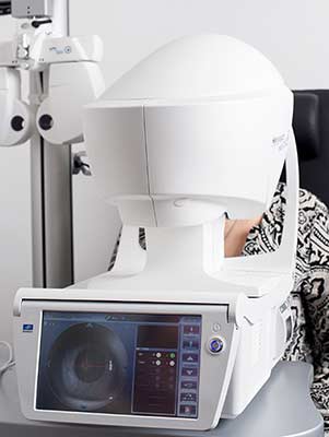 Moderne Augenanalyse beim Optik Hinzelmann in Raesfeld