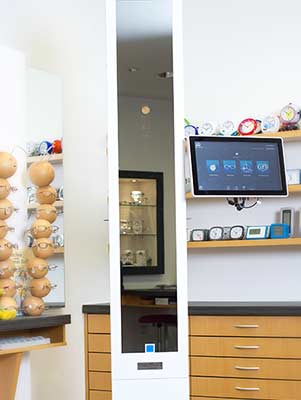 Augenanlyse, Augenmessung beim Optiker